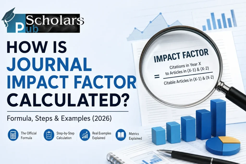 How Journal Impact Factor Is Calculated – Formula, citation analysis, research metrics & journal ranking guide 2026