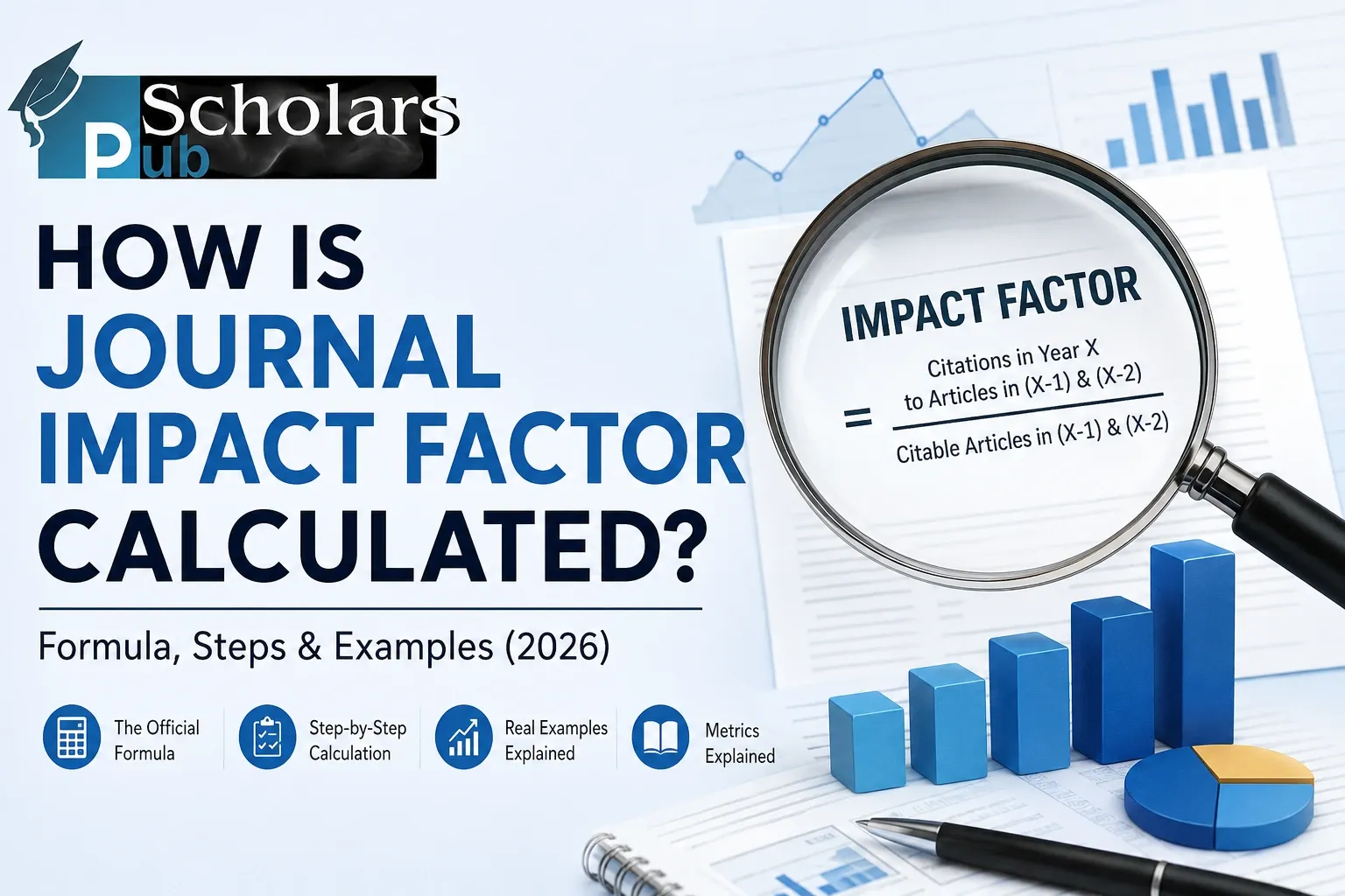 How Is Journal Impact Factor Calculated? Formula, Steps & Examples (2026)