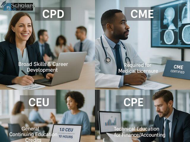 CPD vs. CME vs. CEU: Understanding the Key Differences in Continuing Education