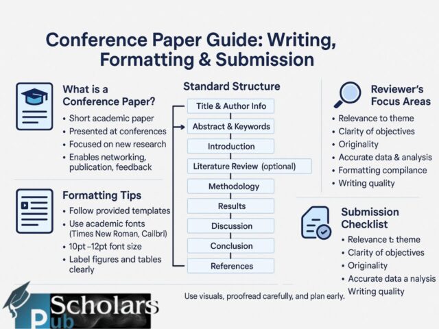 Conference Paper: A Complete Guide to Writing, Formatting, and Submitting