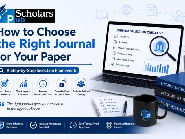 How to Choose the Right Journal for Your Paper