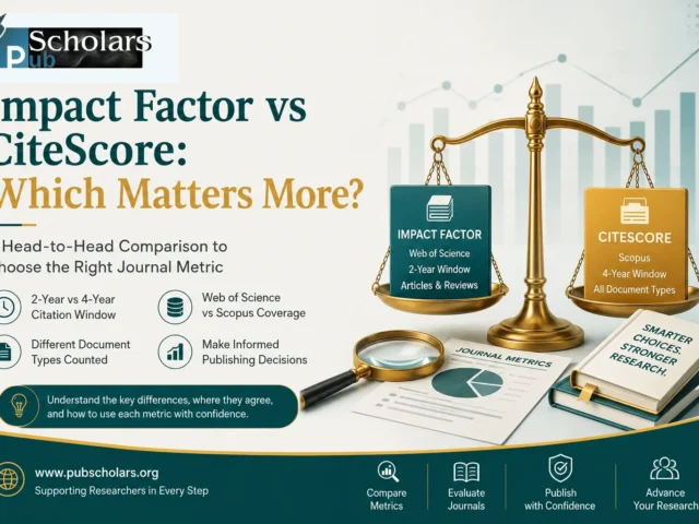 Impact Factor vs CiteScore: Which Matters More?