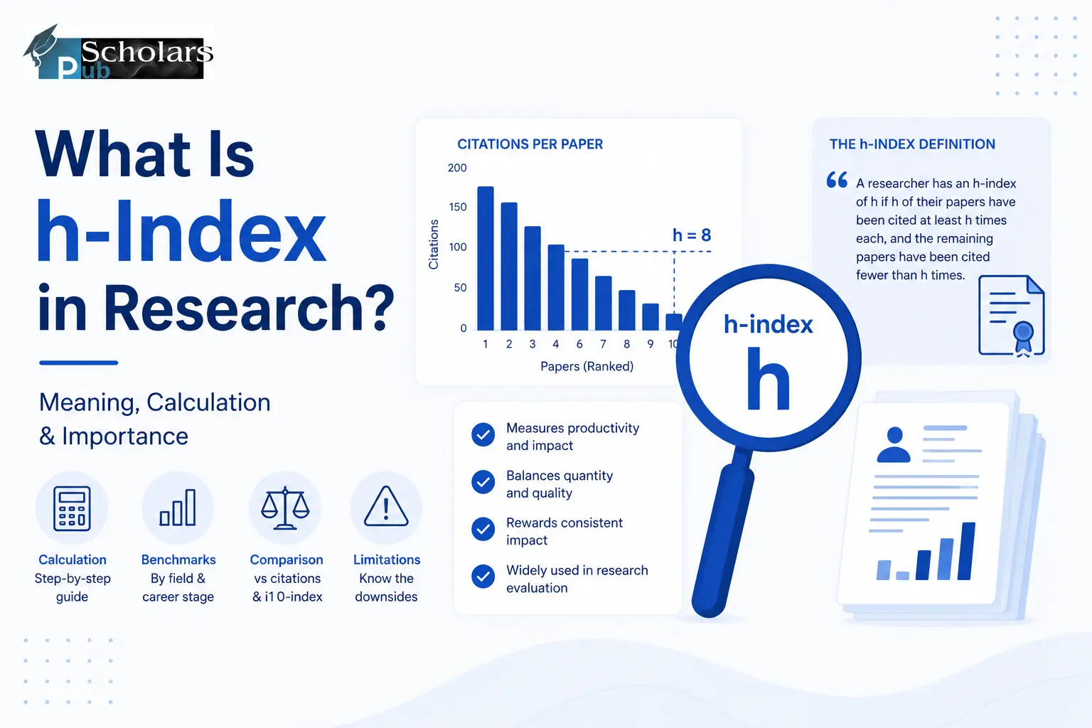 what is h-index in research